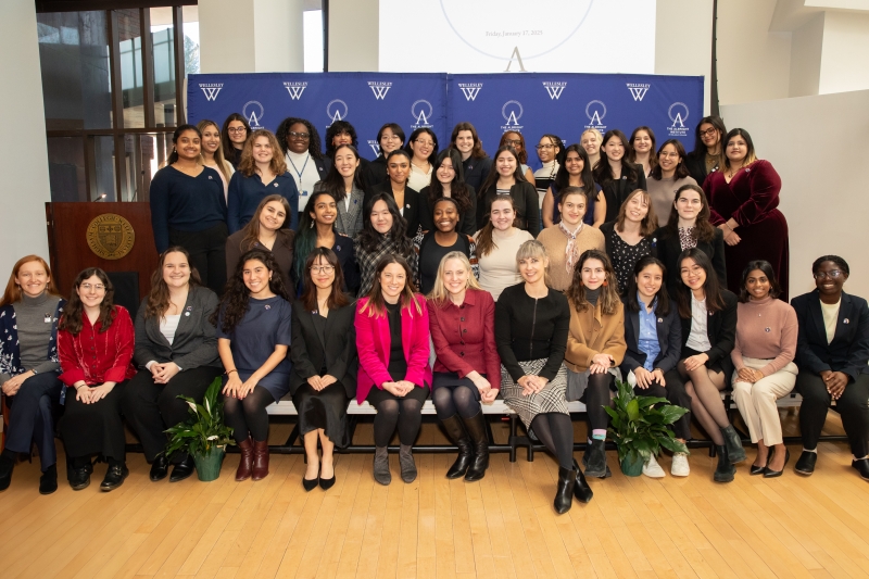 2024-25 Albright Fellows at the Closing Ceremony