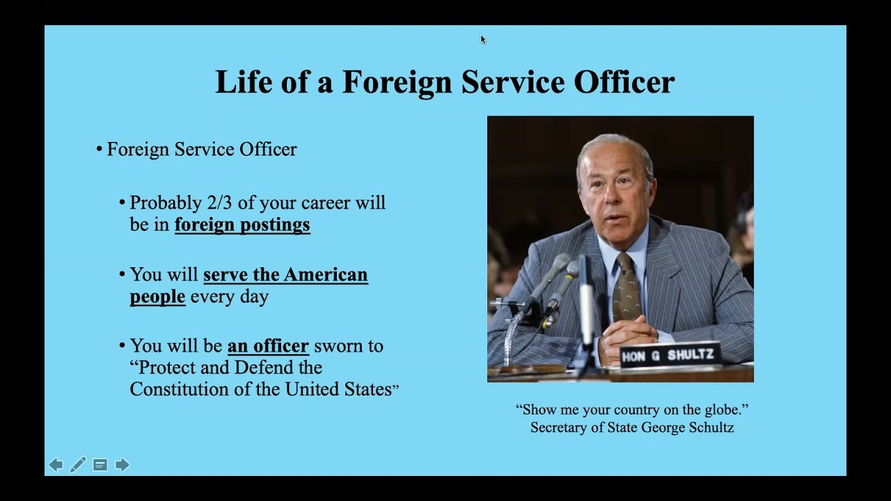 Working in Diplomacy: Careers with the U.S. State Department (September 2021 Webinar)