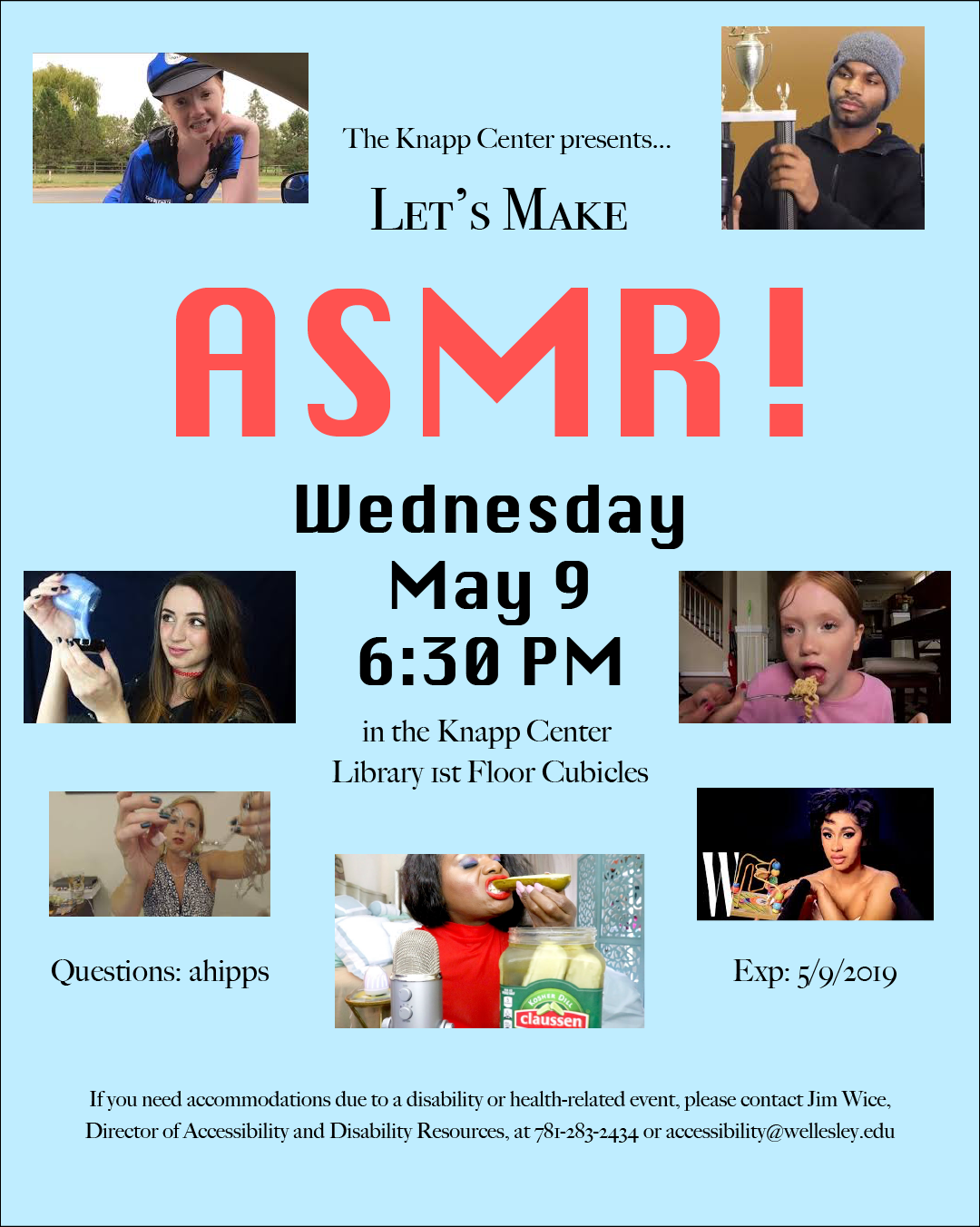 ASMR Worskhop Poster