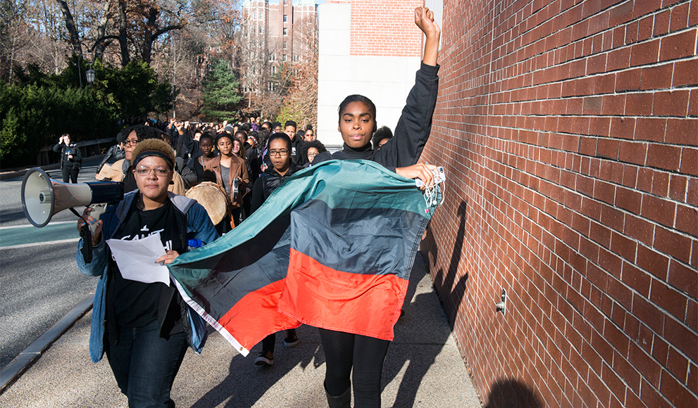 A day of marches, panels, and gatherings on campus brought the community together to confront and address issues from racism to global terrorism.