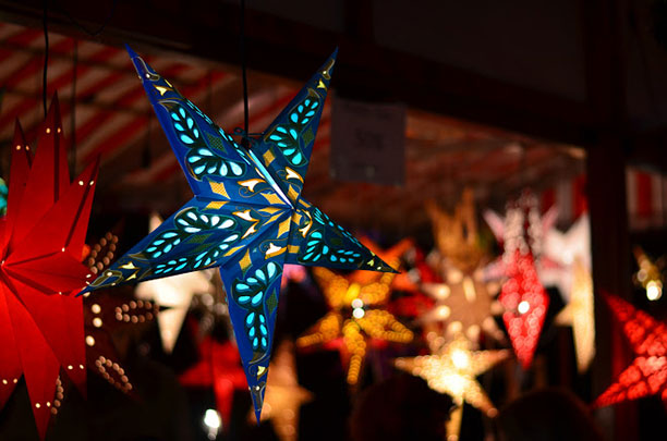 paper star lights