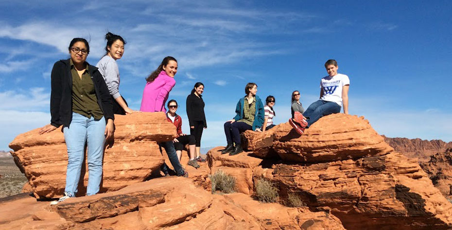 students at the Lake Mead National Recreation Area