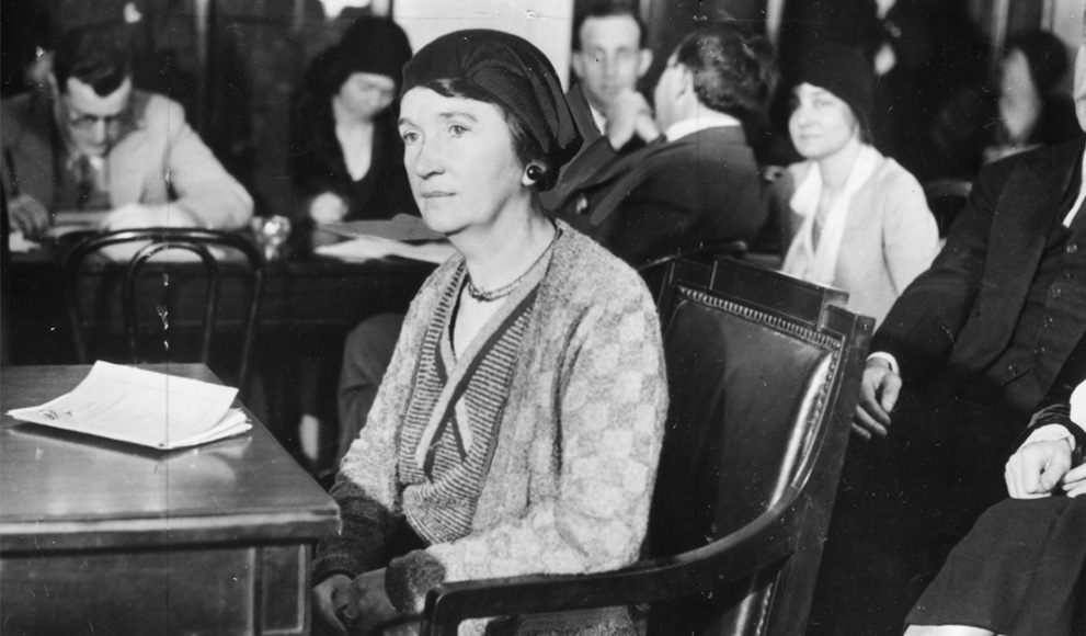 An old photo of Planned Parenthood Founder Margaret Sanger