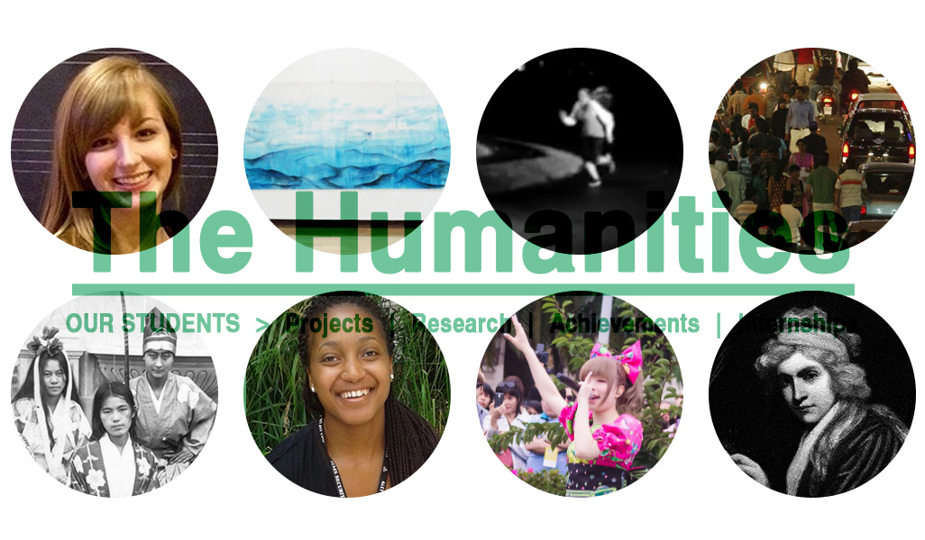 New Webpages Celebrate Humanities Students
