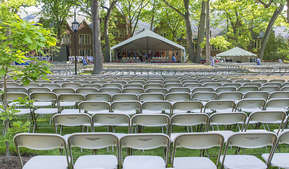 The academic quad is set and ready to welcome the Class of 2016 