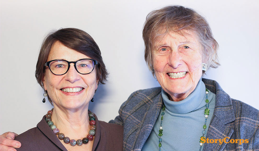 StoryCorps: Nan Keohane '61 and Geneva Overholser '70