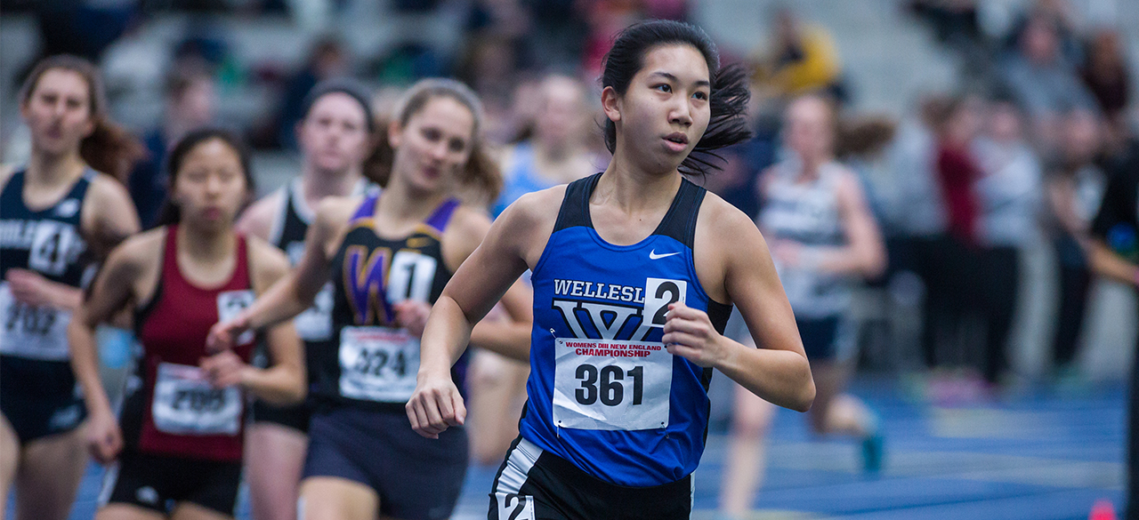 Sharon Ng '16 competes at the NCAA Indoor national championship