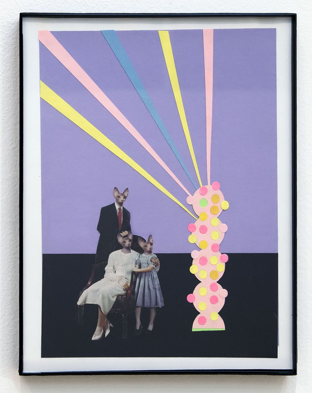 a cat collage by Carl Vestweber