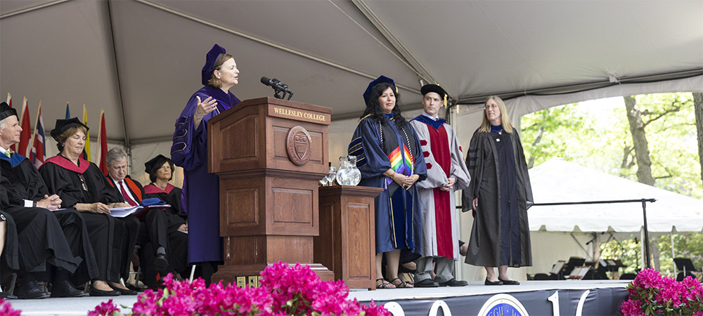 Professors Irene Mata, Casey Rothschild, and Carla Verschoor were awarded the Pinanski Prize for Excellence in Teaching