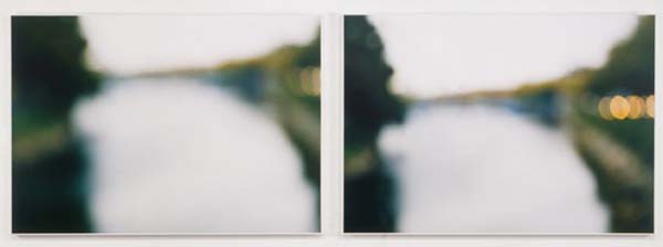 Uta Barth, Untitled, 1998. Color photographs (Diptych), overall ea.: 40 in. x 56 in. Gift of Ellen Jacobson Levine (Class of 1964), 2013.66.a-b.