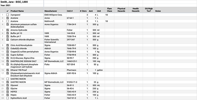 sample-gsheet