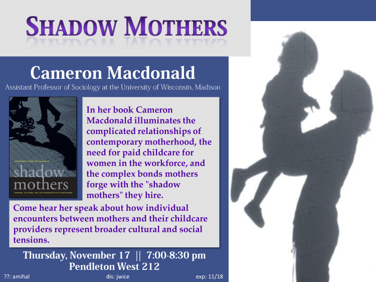 poster for speaker event