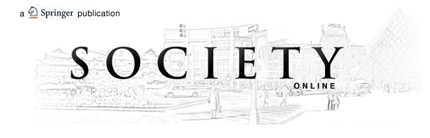 Society magazine logo for Society magazine