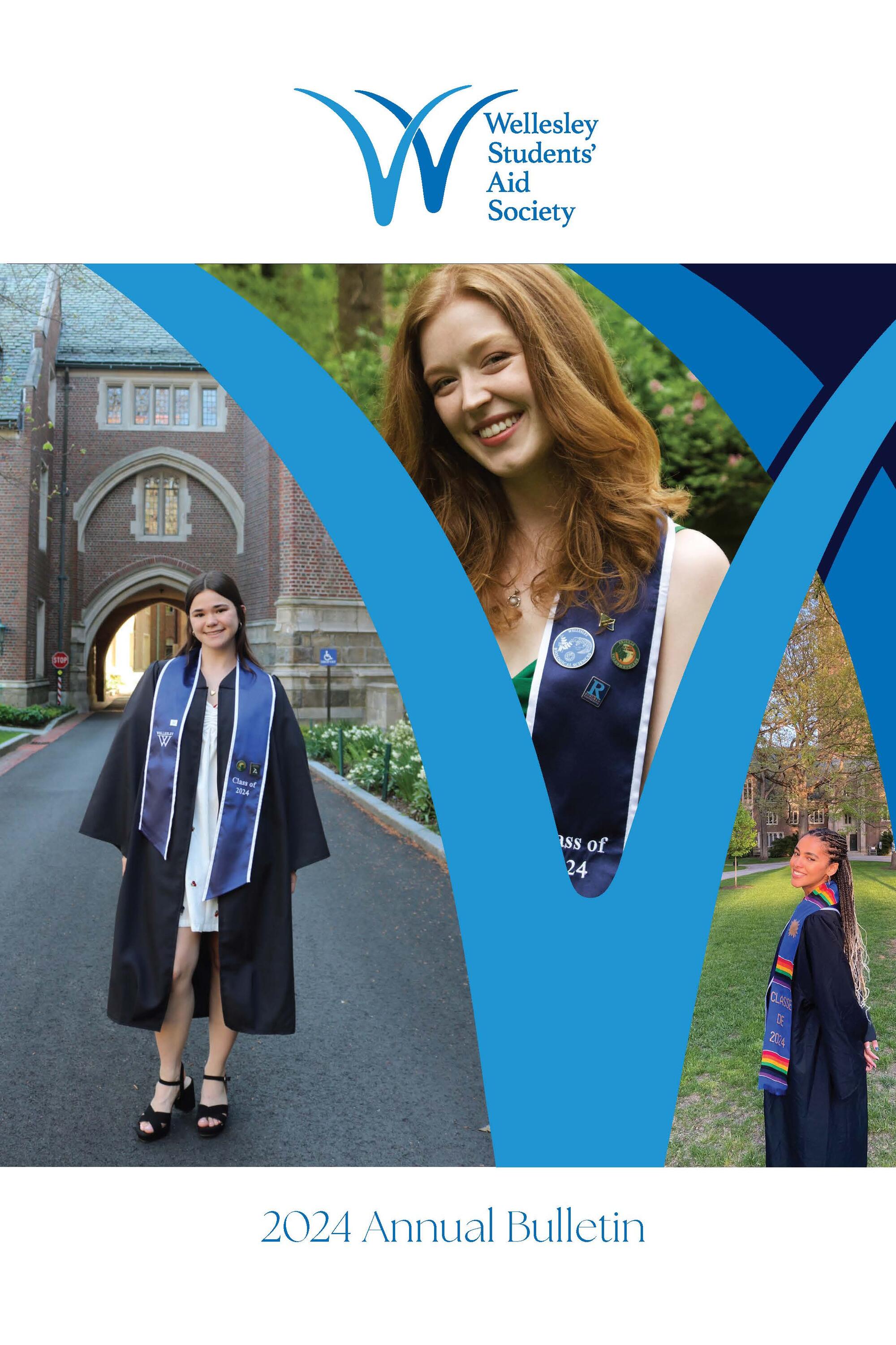 Cover of WSAS Annual Bulletin with graduating students