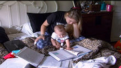 Kailyn of MTV's Teen Mom 2 with son Issac (Click to open download)