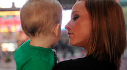 Maci of MTV's Teen Mom 2 with son Bentley (Click to open download)