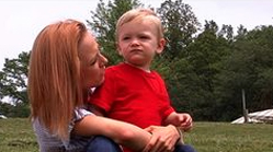 Maci of MTV's Teen Mom 2 with son Bentley (Click to open download)