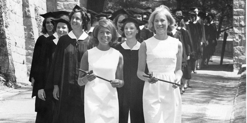 1967 Baccalaureate Procession