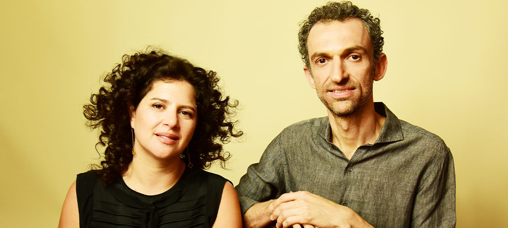 Anat Cohen and Marcello Gonçalves publicity image.
