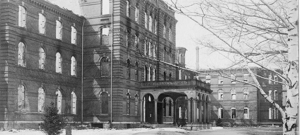 College Hall entrance