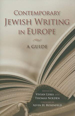 Book cover for 'Contemporary Jewish Writing in Europe. A Guide'
