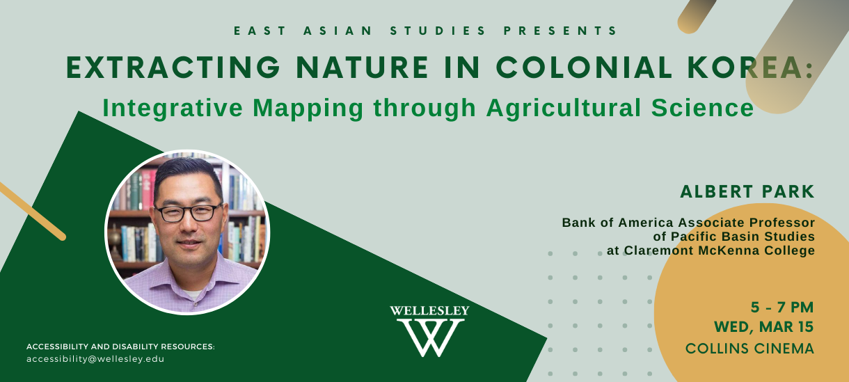 Extracting Nature in Colonial Korea: Albert Park Lecture