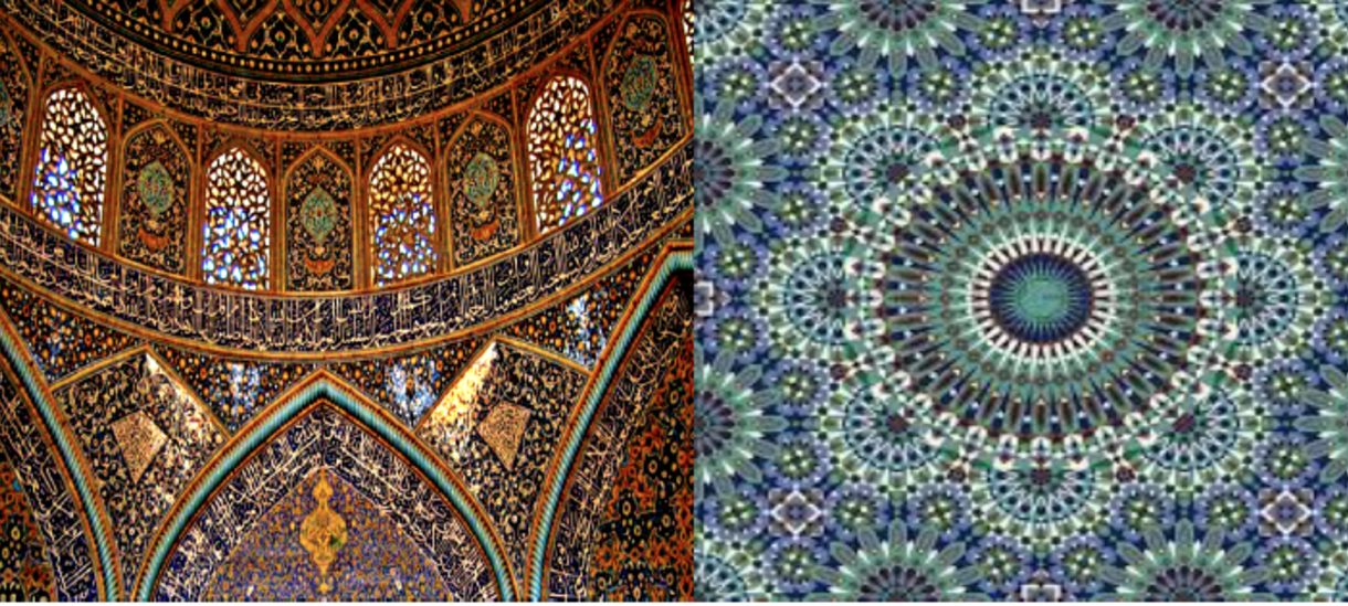 Mosaic ceilings