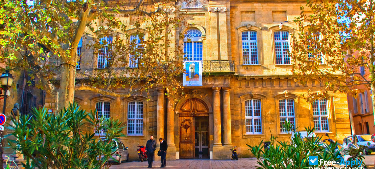 A vibrant image of the exterior of a Sciences Po academic building.