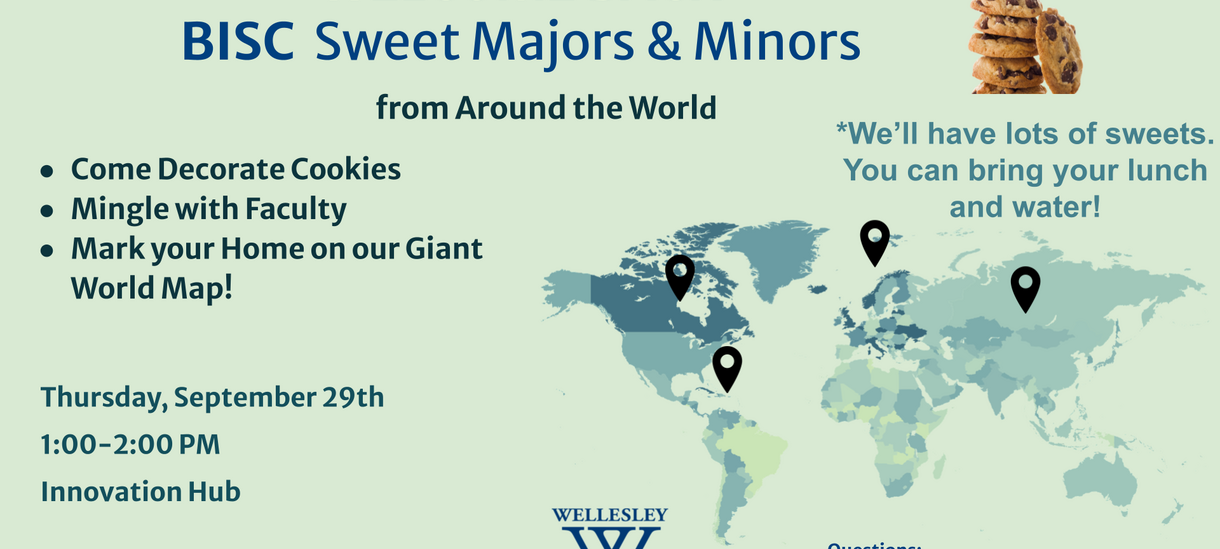 BISC Welcome Back event flyer