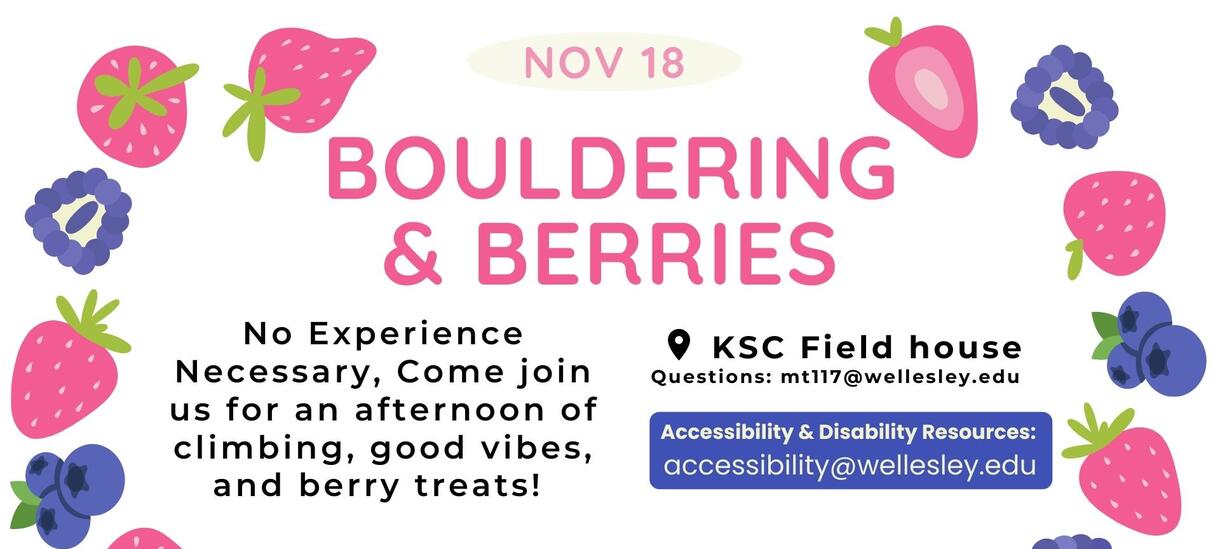 Bouldering & Berries