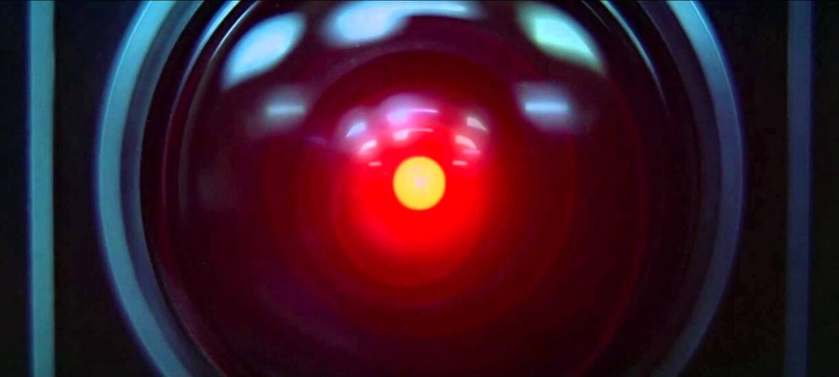 Hal from 2001: A Space Odyssey by Stanley Kubrick