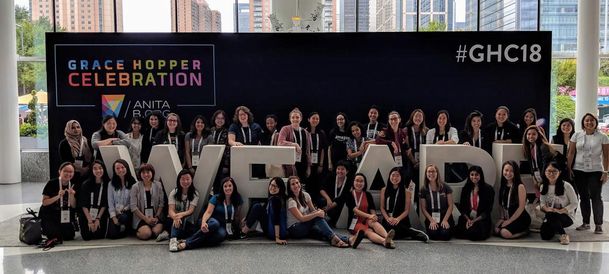 Grace Hopper Conference attendees, 2018