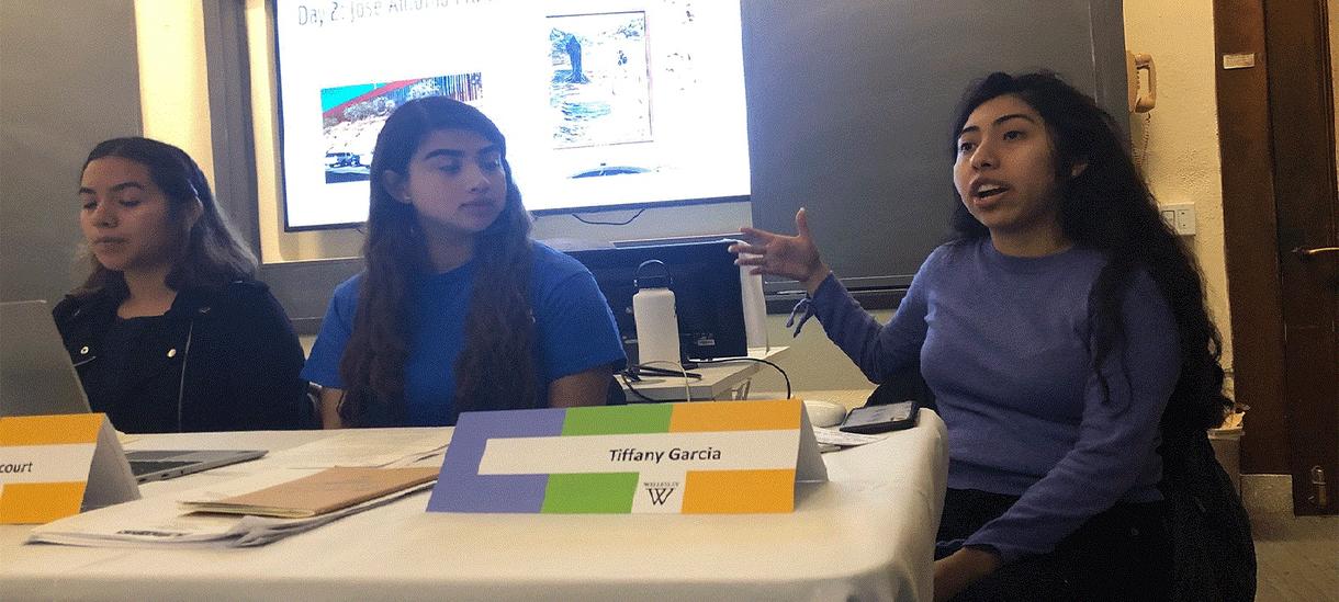 Latinx students at Tanner Conference