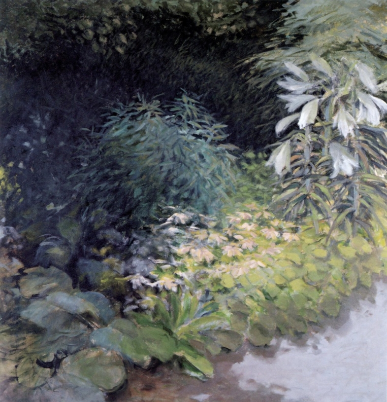 James Rayen, September Garden (detail). Acrylic and oil on canvas, 58 1/8 x 56 1/4 in. Photo courtesy of the artist