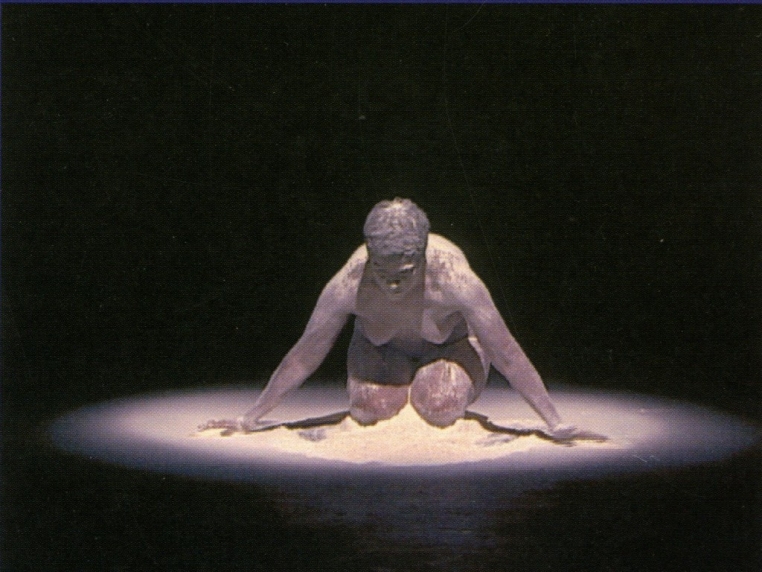 Bernadette Searle, still from Snow White, 2001. Video projection. Courtesy of Bernadette Searle and Axis Gallery, New York