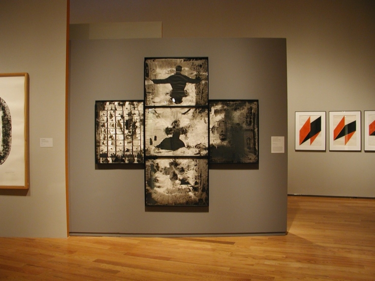 Installation view, Two and One: Printmaking in Germany, 1945 - 1990, 2003-2004.