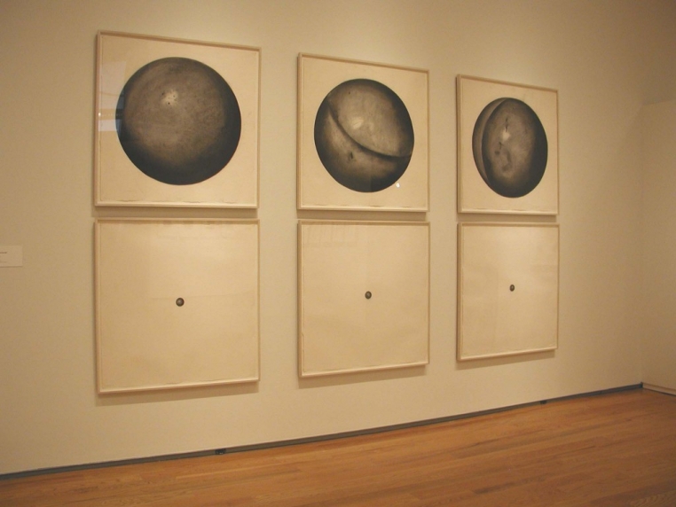 Installation view, Infinite Possibilities: Serial Imagery in 20th-Century Drawings, 2004.
