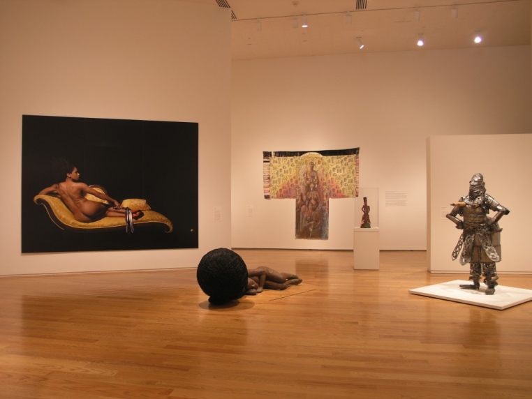 Installation view, Black Womanhood: Images, Icons, and Ideologies of the African Body, 2008.