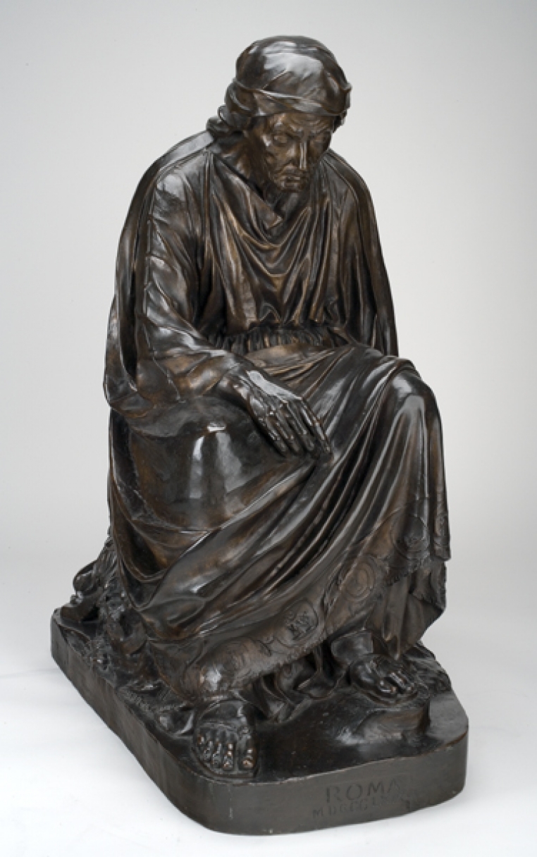 Anne Whitney, Roma, 1869. Bronze, 27 x 15 1/2 x 20 in. Gift to the College by the Class of 1886, 1891.1