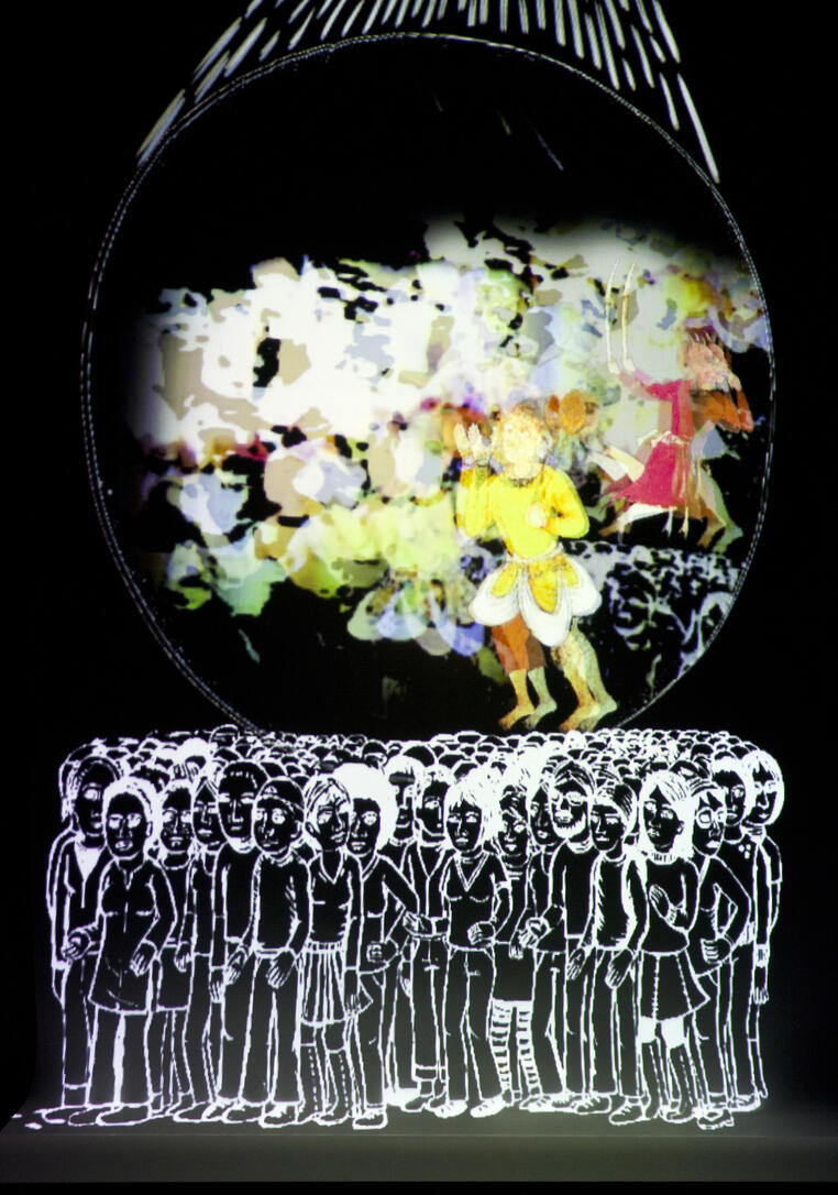 The Department of Smoke and Mirrors, installation view. Davis Museum at Wellesley College, Spring 2012.