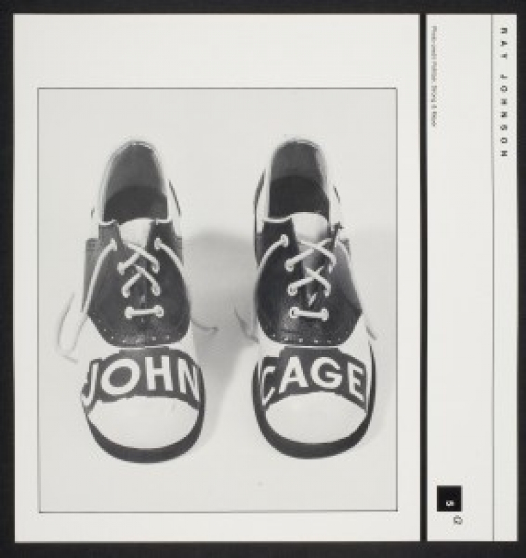 Ray Johnson, Untitled from Prepared Box for John Cage, 1987 Photograph, 8 3/8 in. x 8 in Gift of Carl Solway Gallery, Cincinnati, OH 2008.12.41