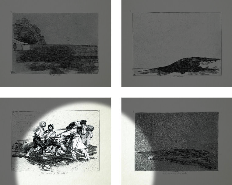 Farideh Lashai, When I Count, There Are Only You...But When I Look, There Is Only a Shadow, 2012-2013 suite of 80 photo-intaglio prints with projection of animated images 11 3/4 x 9 inches (each) | 75 1/2 x 122 inches (overall size) Courtesy of Leila Heller Gallery, New York/Dubai and The Estate of Farideh Lashai