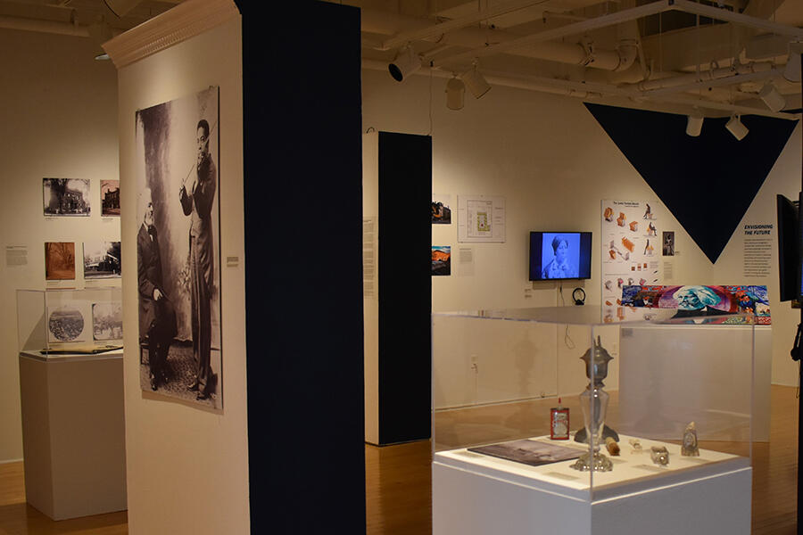 image from the gallery exhibition of Black Spaces Matter