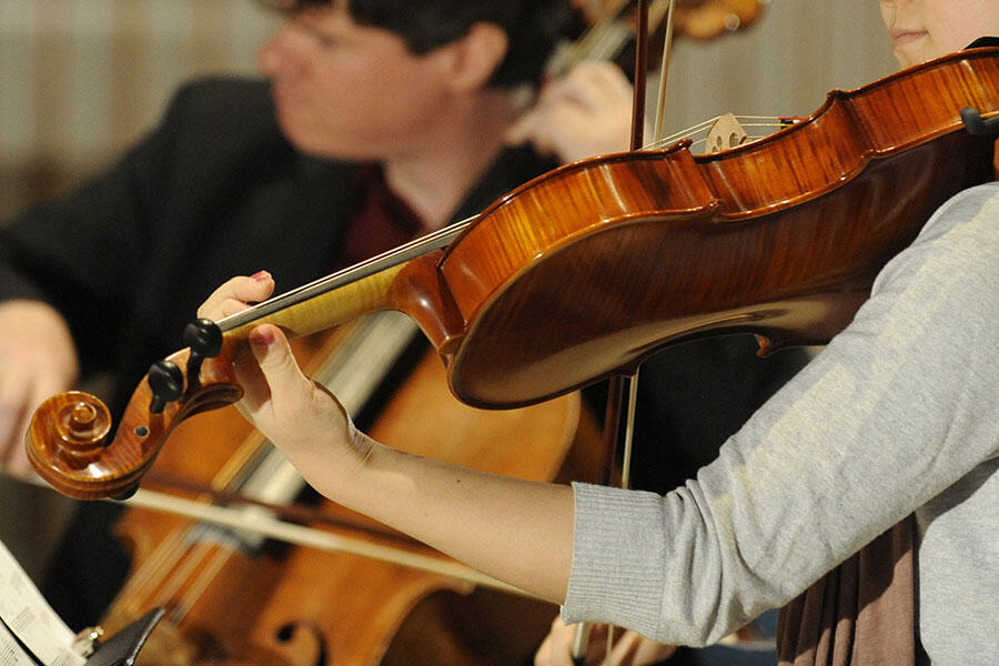 people playing classical music