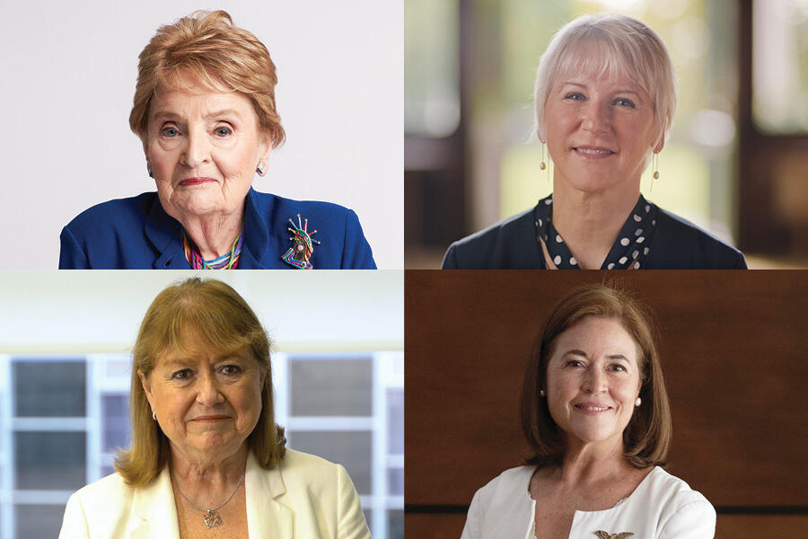 Madeleine K. Albright, Margot Wallstr&ouml;m, Susana Malcorra, Mar&iacute;a Eugenia Brizuela de &Aacute;vila
