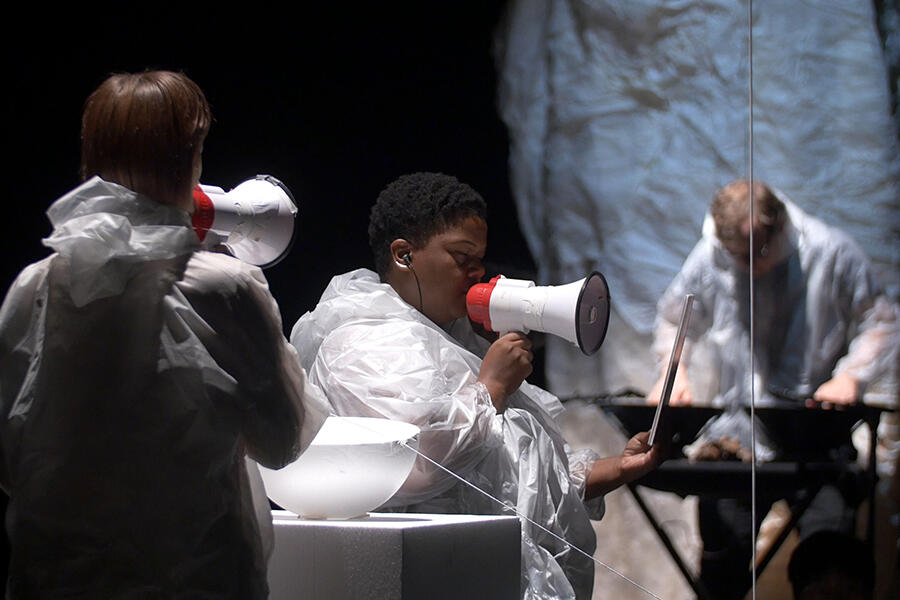 members of the musical performance group ICE