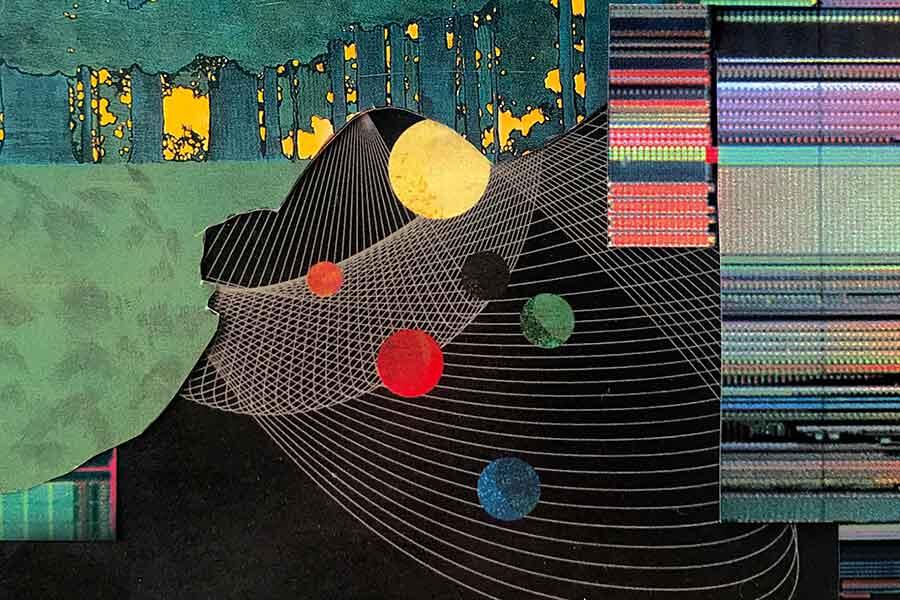 abstract collage