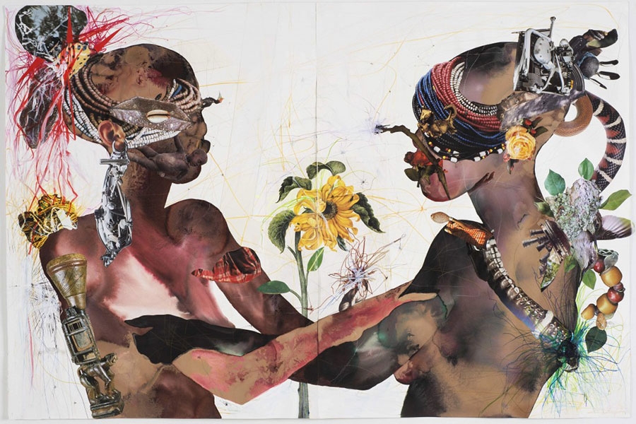 artwork by Wangechi Mutu