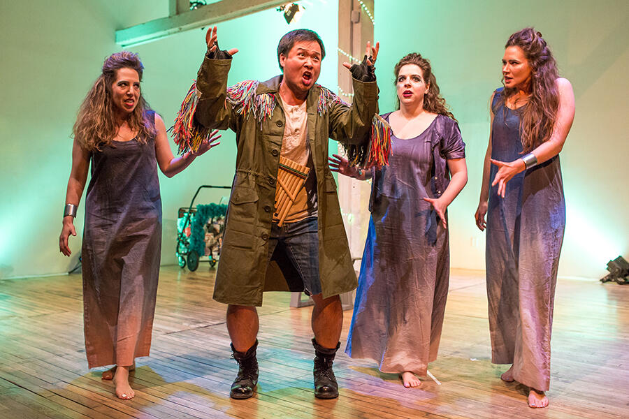 Bare Opera performing Mozart's the Magic Flute