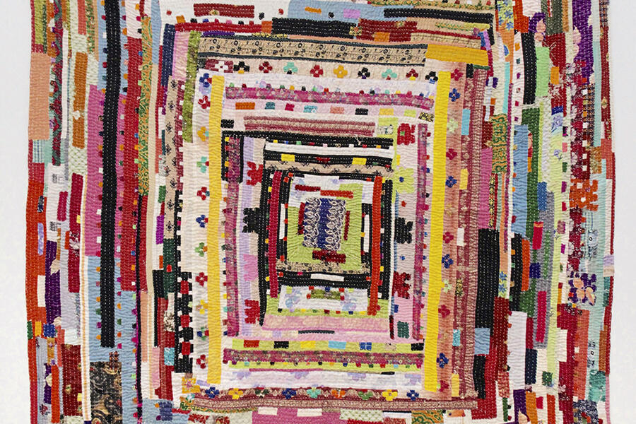 Shanta Mingel, Kawandi (Quilt), Cotton and Other Textiles, 2005-6.
